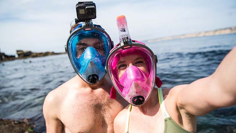 Orsen Full Face Snorkel Mask vs. Normal Snorkel Mask?