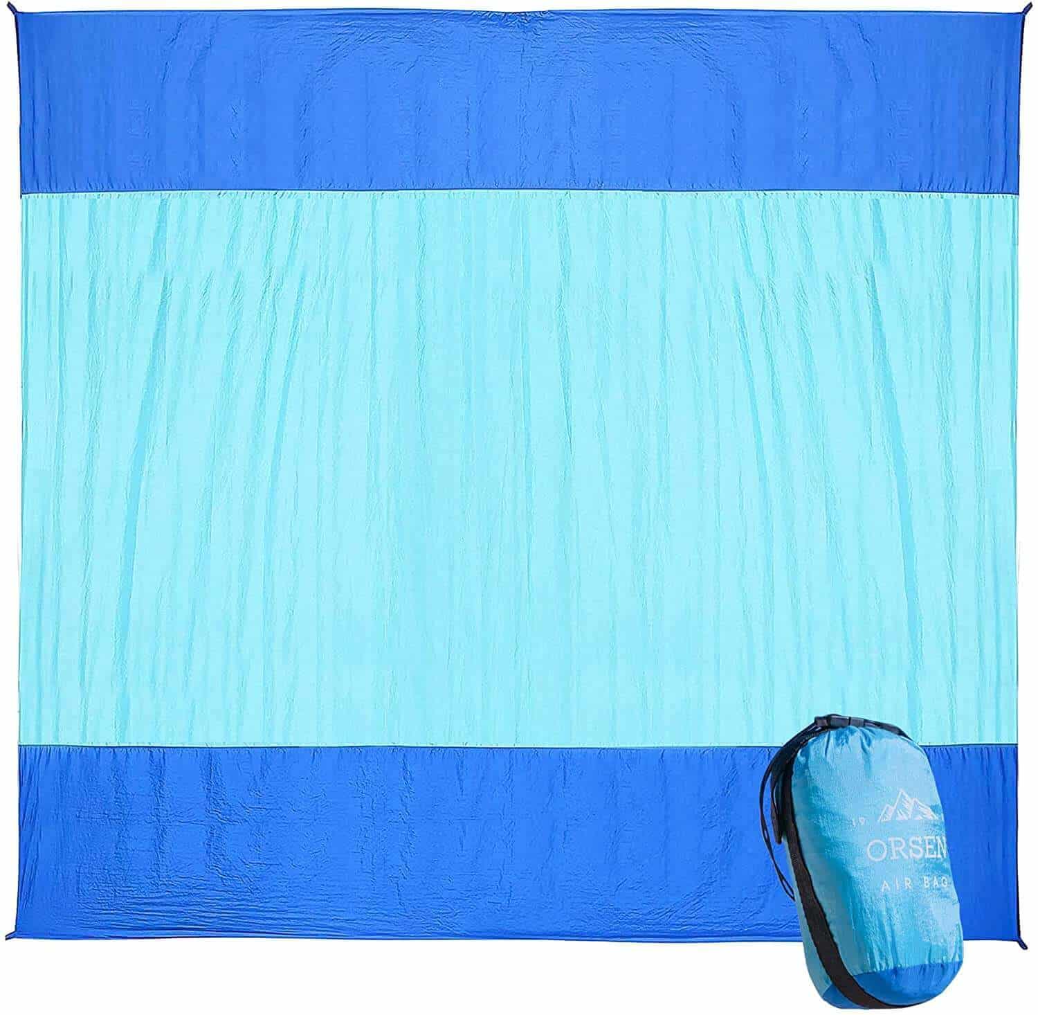 Orsen Beach Blanket - Waterproof Sandproof Portable Beach Mat