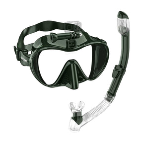 Orsen Snorkel Set - Panoramic Wide View Dry Snorkel Mask