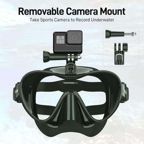 Orsen Snorkel Set - Panoramic Wide View Dry Snorkel Mask